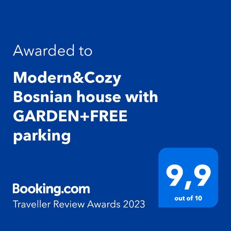 Modern&Cozy Bosnian House With Garden+Free Parking Hotel Sarajevo Ngoại thất bức ảnh
